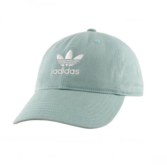 adidas Accessories - Adidas Trefoil Mint Green Baseball Adjustable Hat